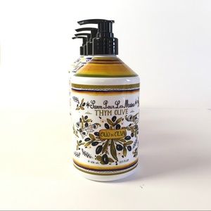 Italian Deruta Style Hand Soap Dispenser